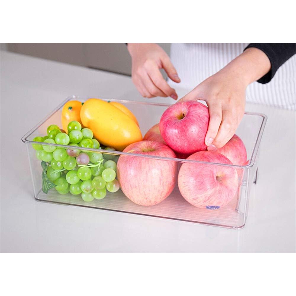 Organizadores de Refrigerador SANNO Set de 2 Bins Apilables 36.6x20.3 cm