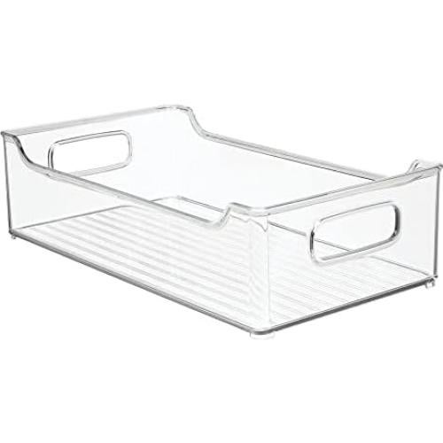 Contenedores de Almacenamiento Plástico mDesign 4 Piezas 36.8x20.1cm