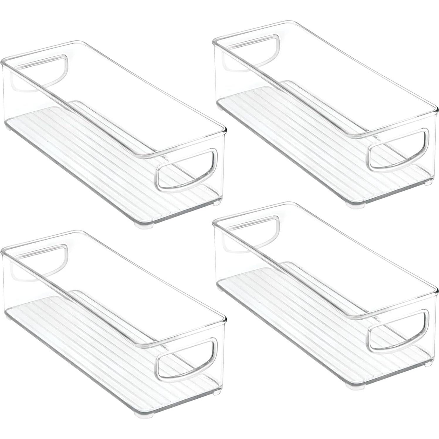 Caja Organizadora Plástica mDesign 4 Unidades 25.4x10.16cm