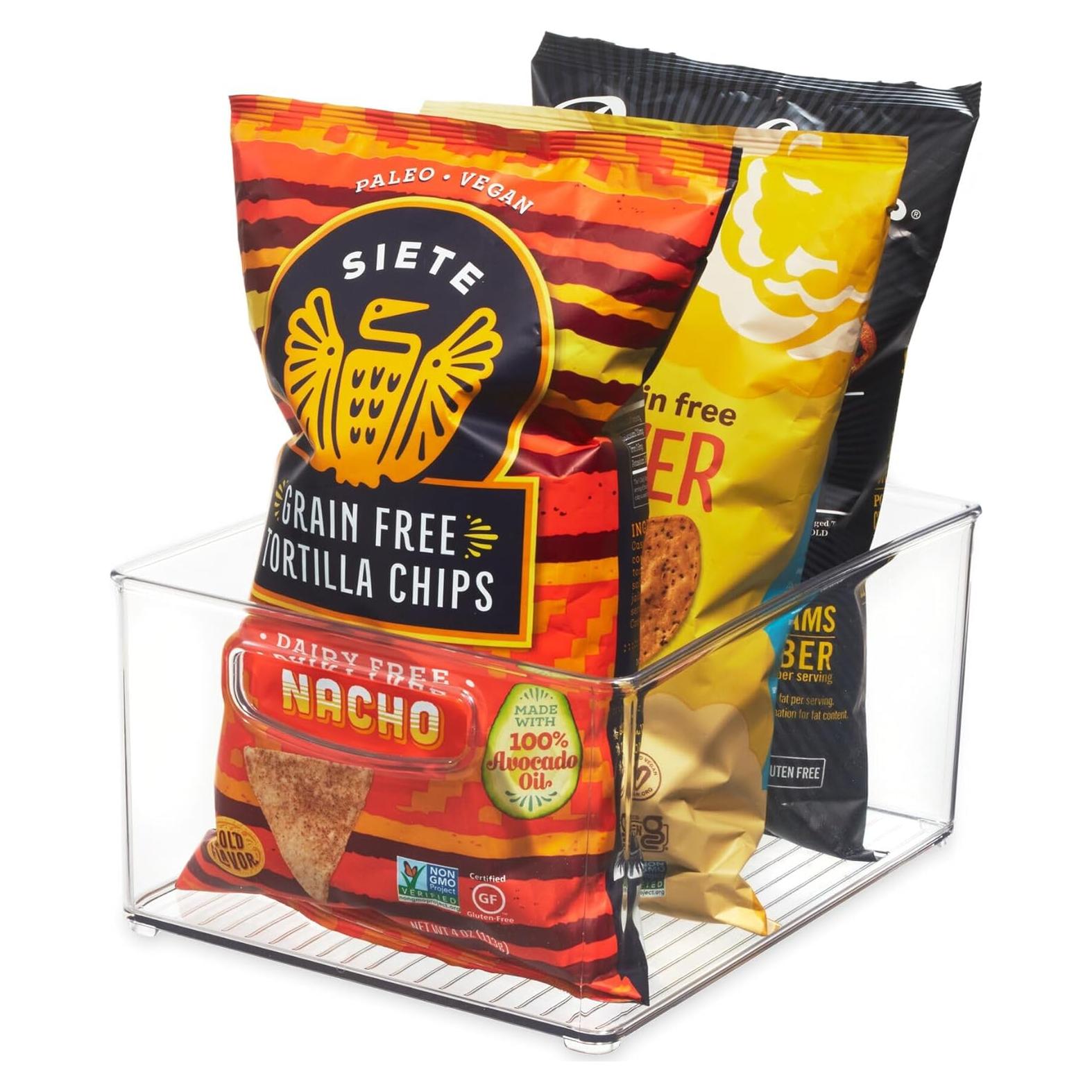 Contenedor de Almacenamiento Apilable iDesign 25,4x20,3x12,7 cm