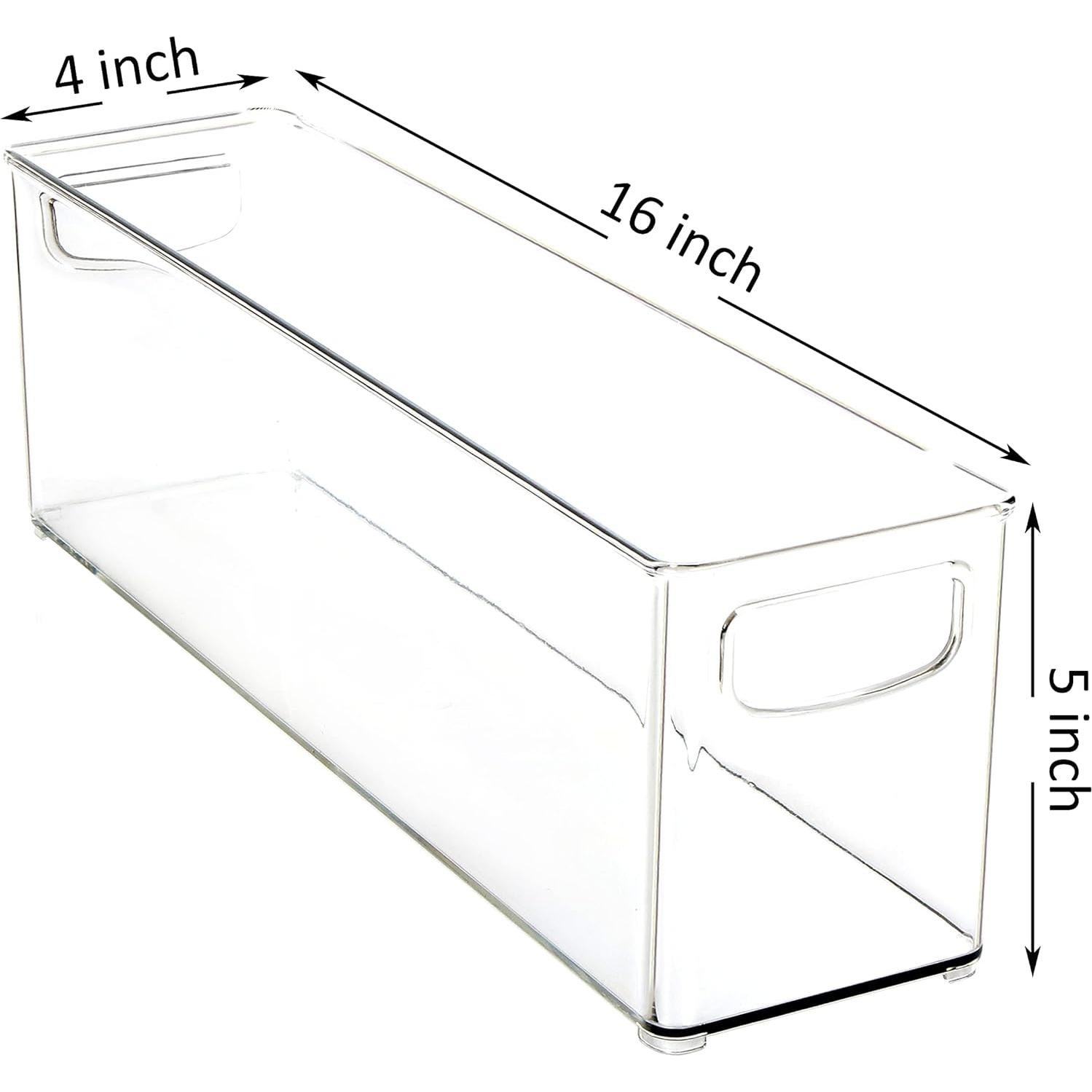 Contenedor Organizador de Almacenamiento Youngever 2 Pack 40.6x10.2x12.7cm