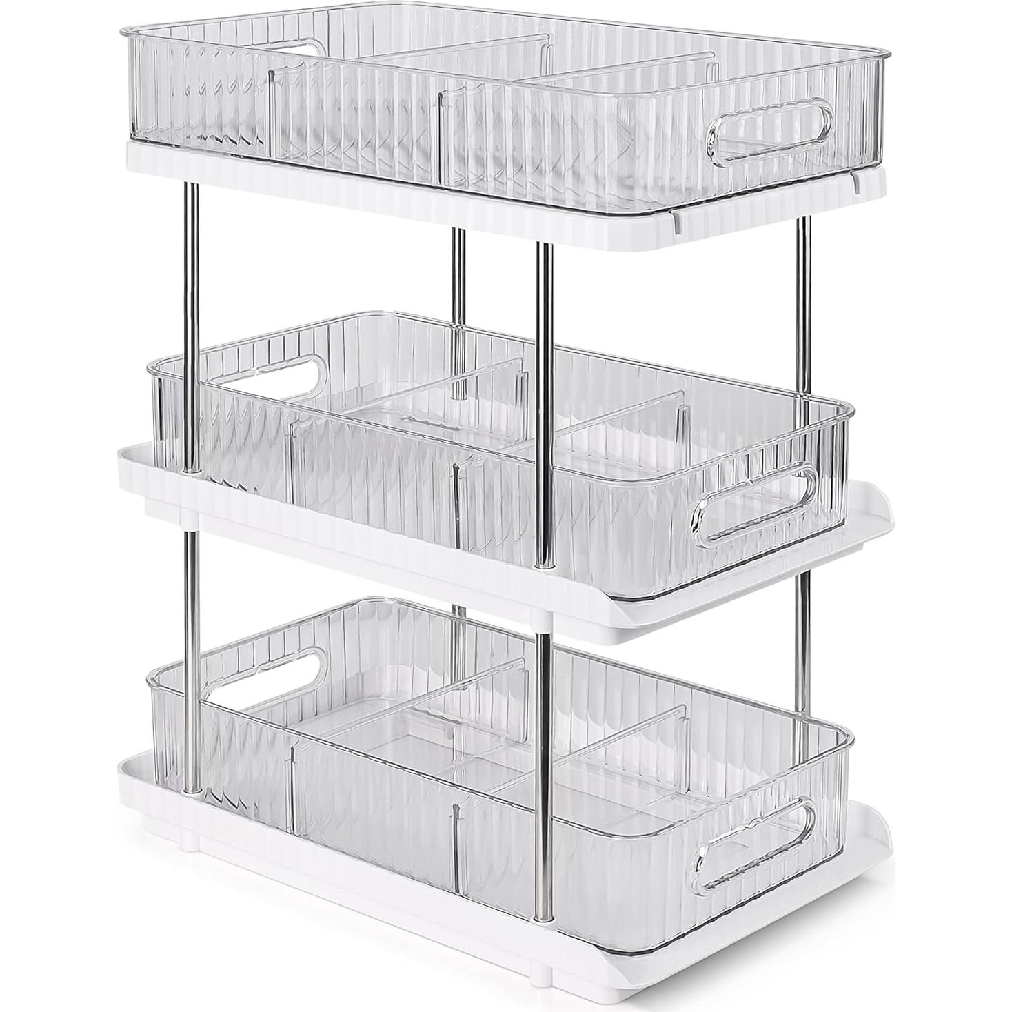 Organizador de 3 niveles Ellawa para debajo del fregadero