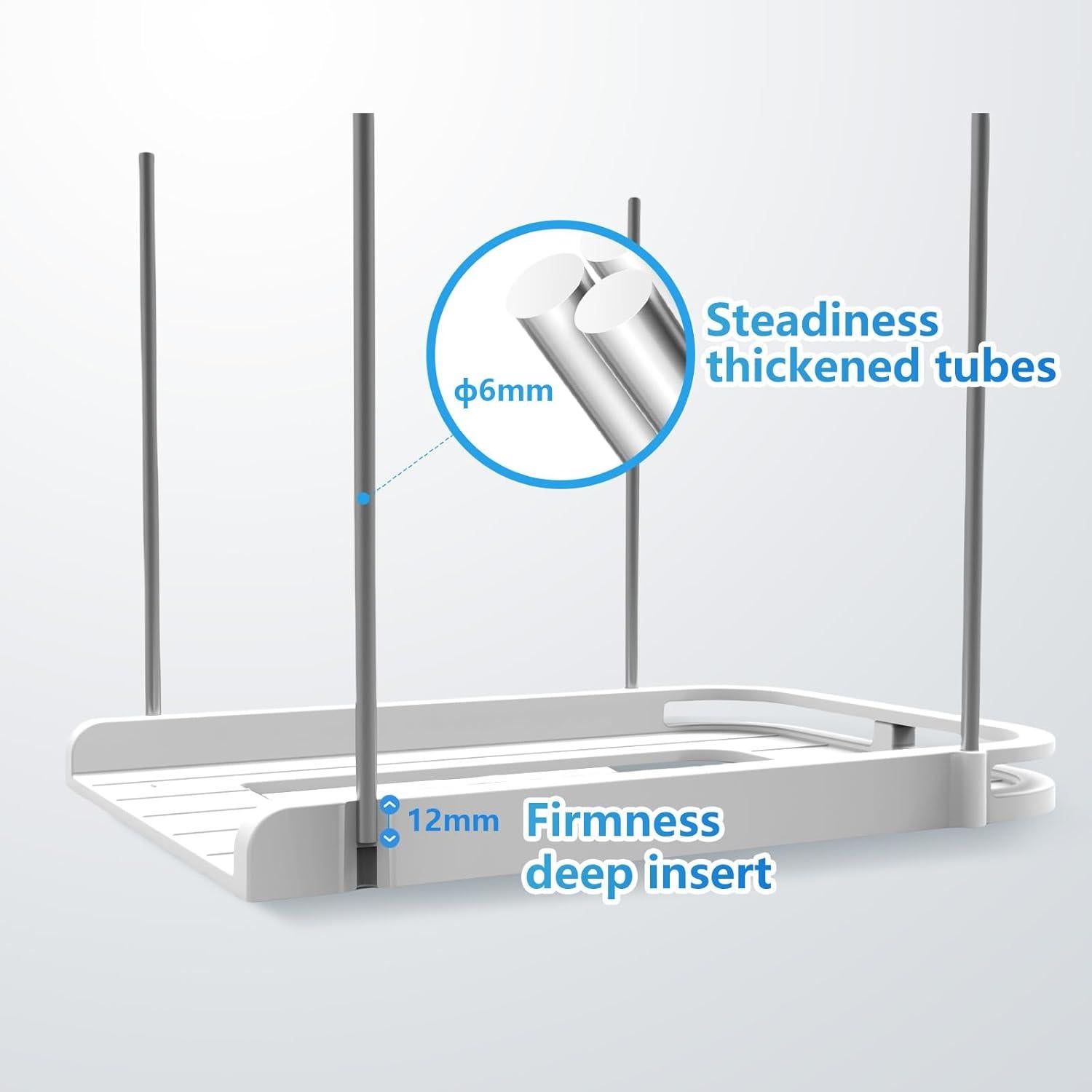 Organizador de Gabinete 2 Niveles EVERIE - Paquete de 2