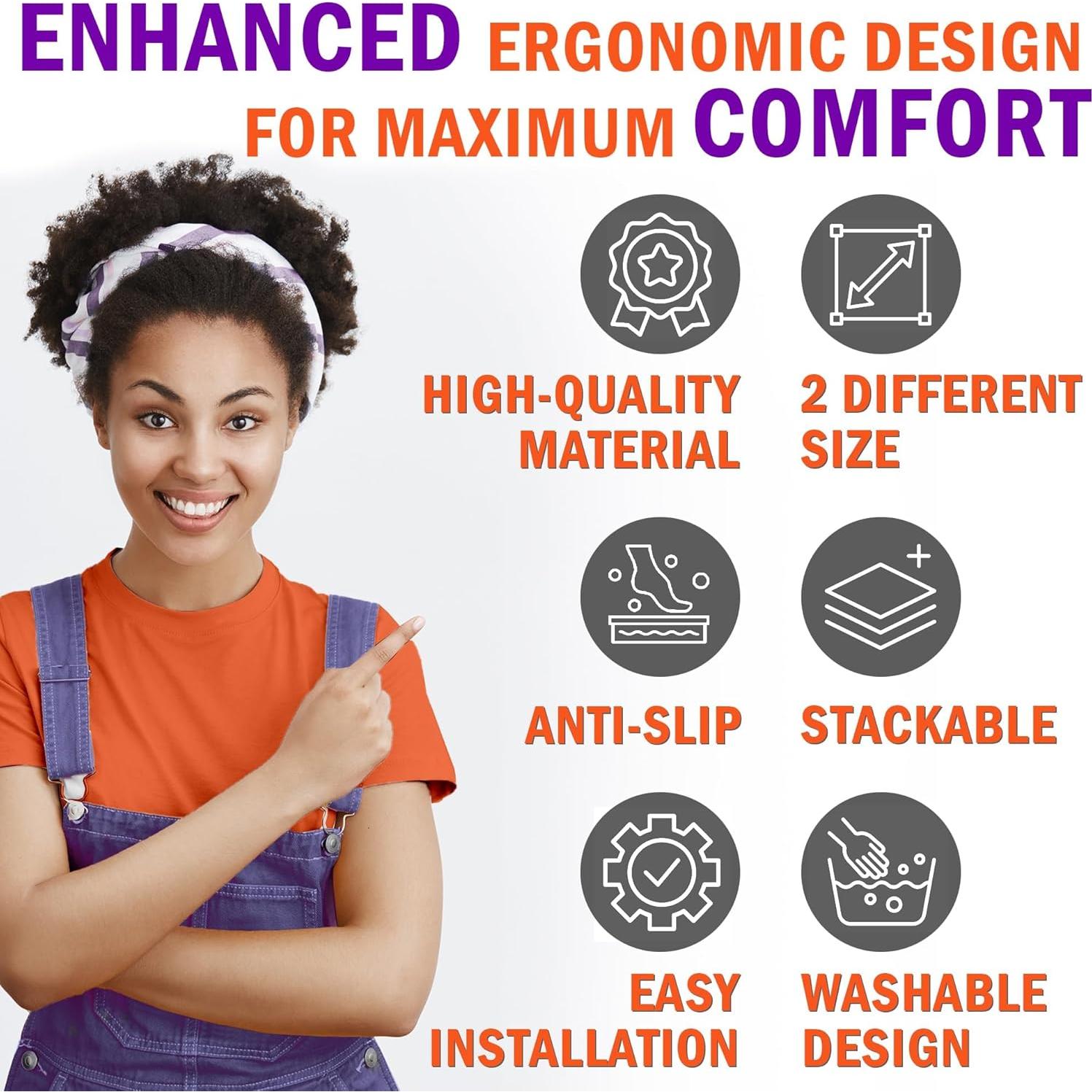 Organizador de 2 Niveles TOPITOP para Fregadero - Transparente