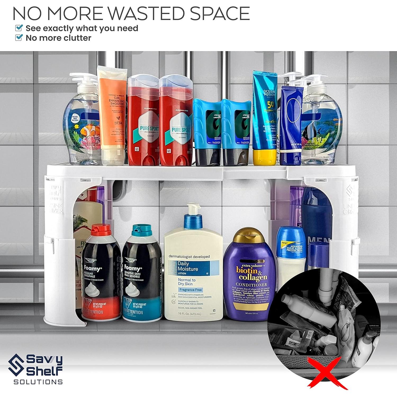 Organizador Expandible Bajo el Fregadero Spicy Shelf 18.14 kg