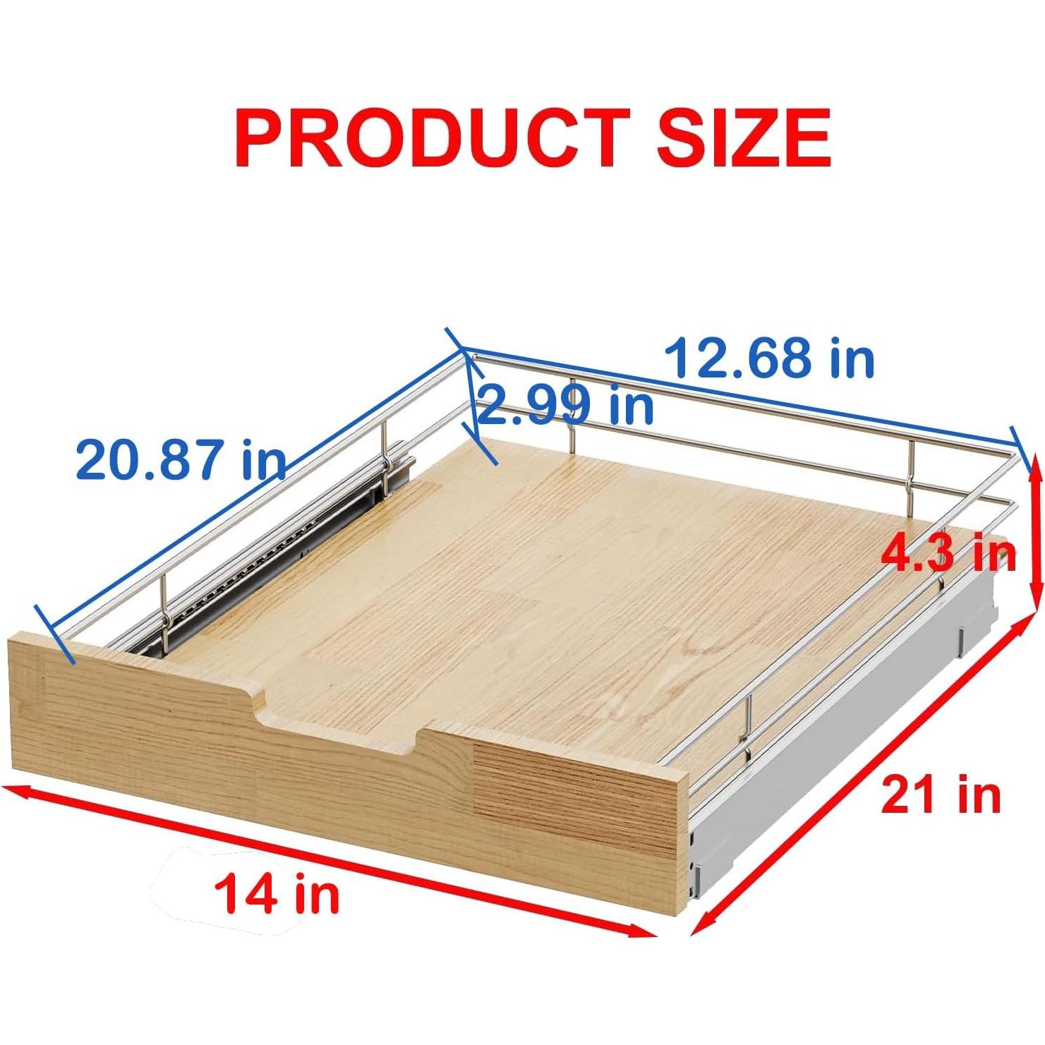 Organizador Extraíble Sikarou para Gabinete 35.56x53.34cm