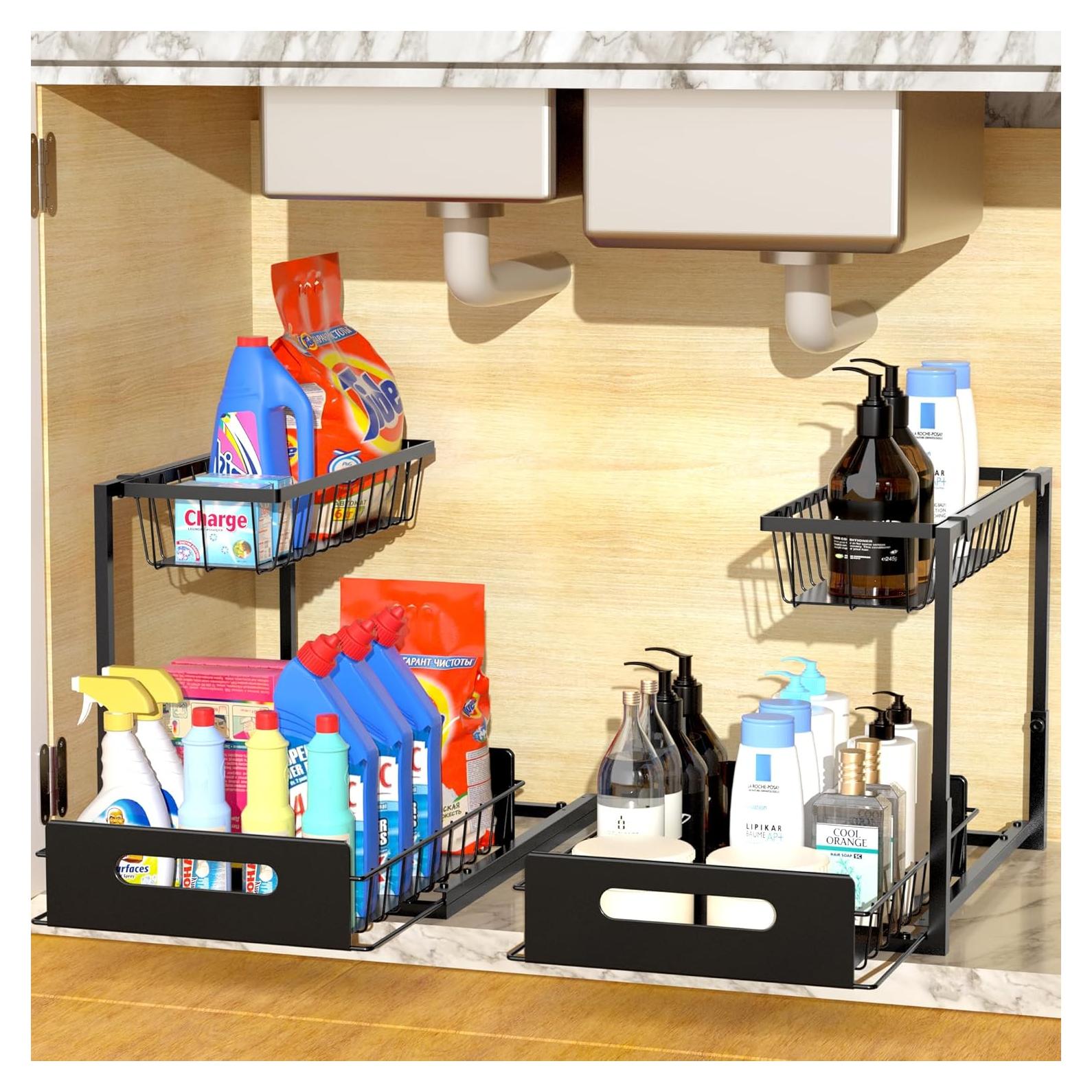 Organizador de Metal Mythinglogic 2 Niveles para Fregadero