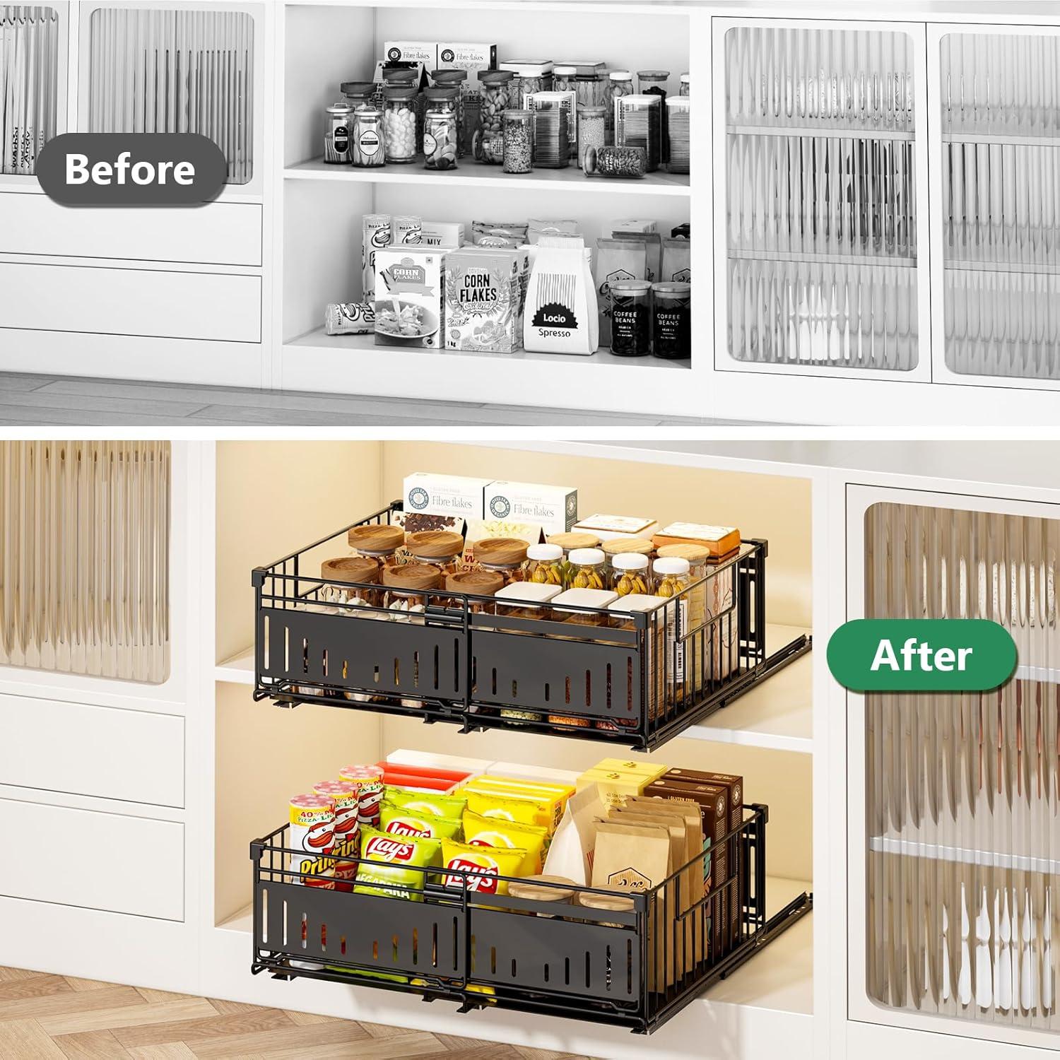 Organizador Expandible de Gabinete Bukfen 29-51 cm Metal