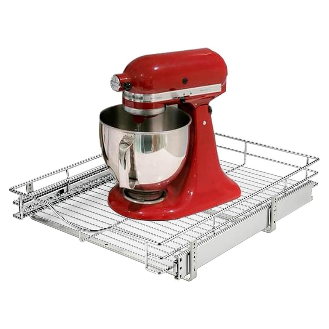 Organizador Extraíble DINDON 20" x 18" Cromado para Gabinete