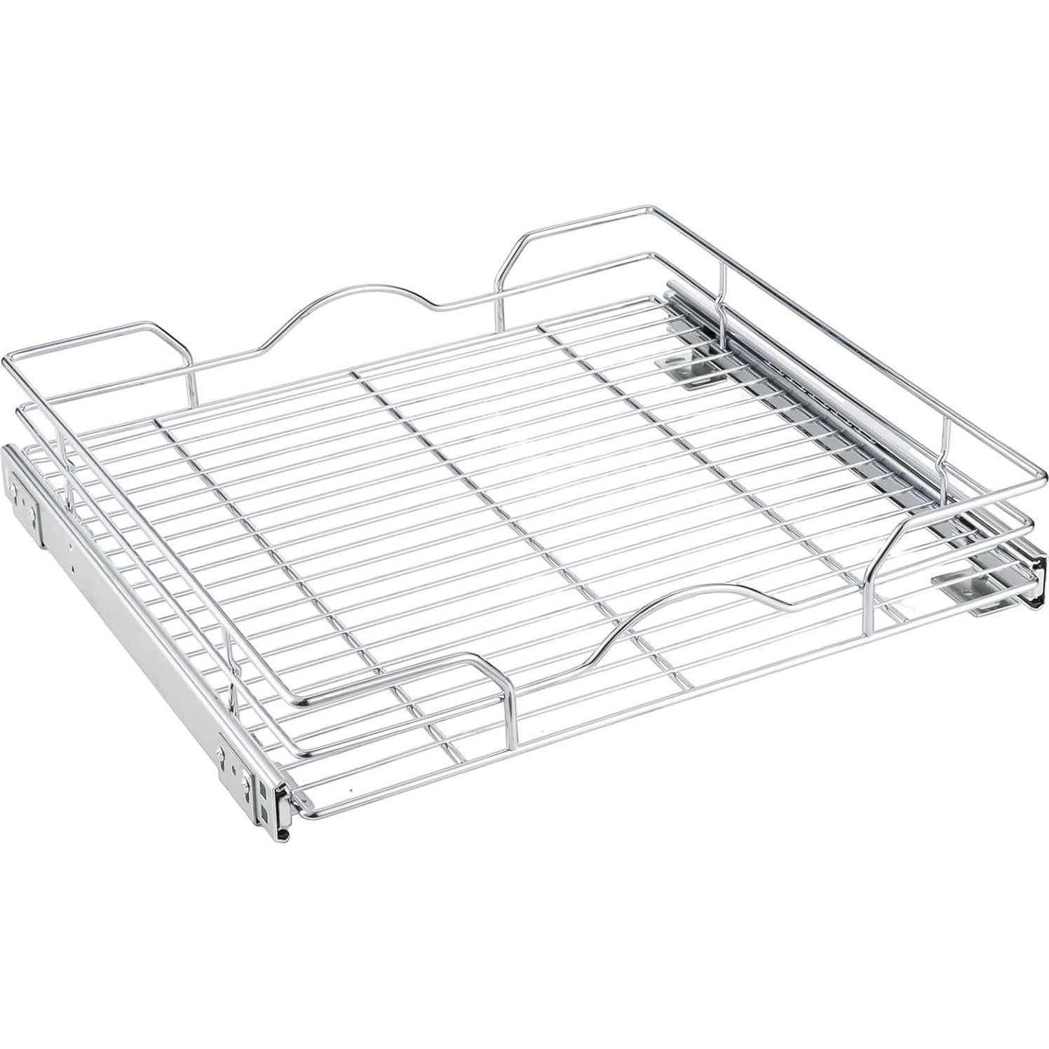 Organizador de Gabinete Extraíble OCG Cromado 43.18x27.94 cm