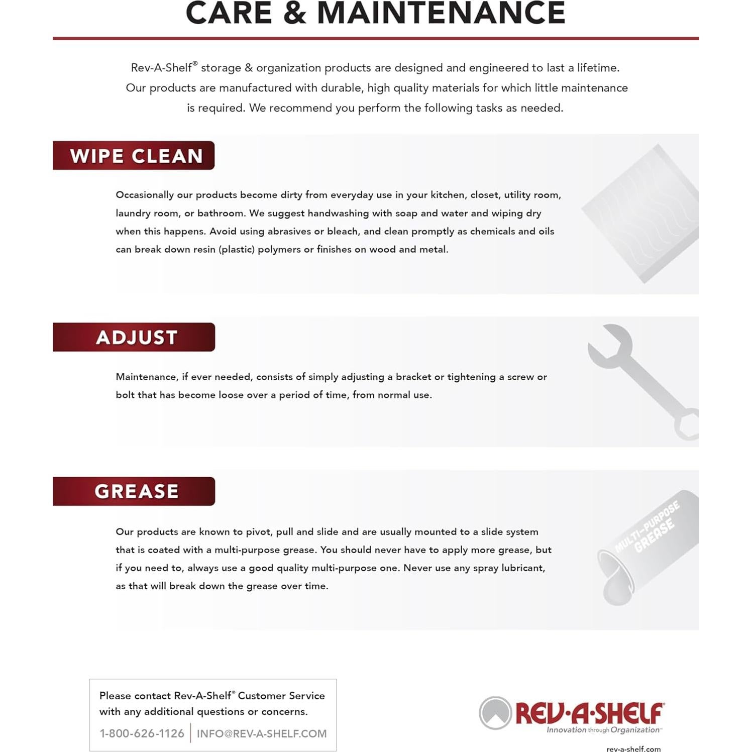 Bandejas de Plástico Rev-A-Shelf 11" para Fregadero - Paquete de 2