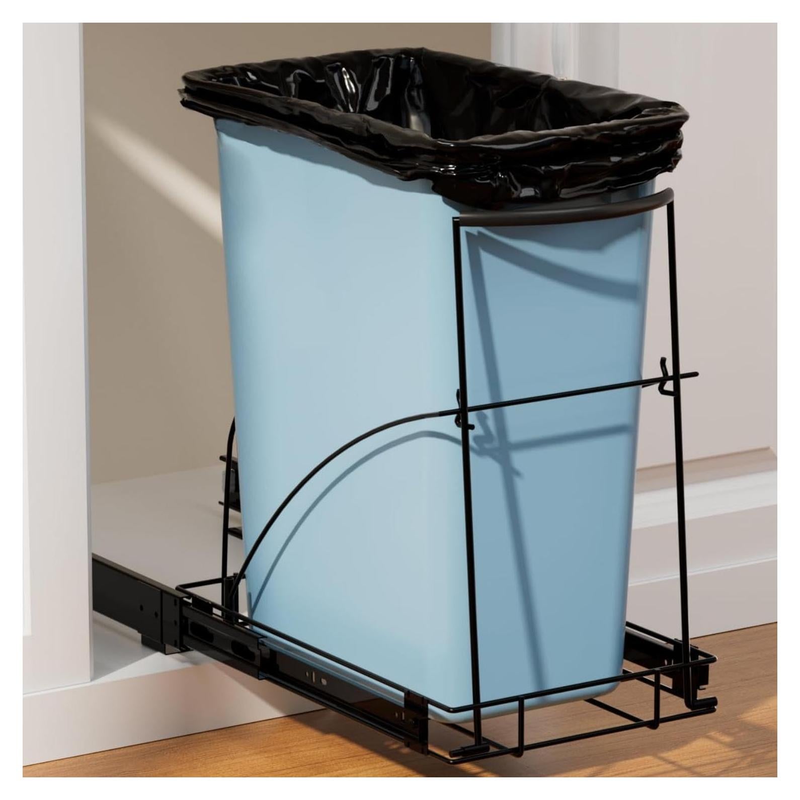 Cesto de Basura Extraíble Bajo el Gabinete Tanamu 27.9x40.6cm