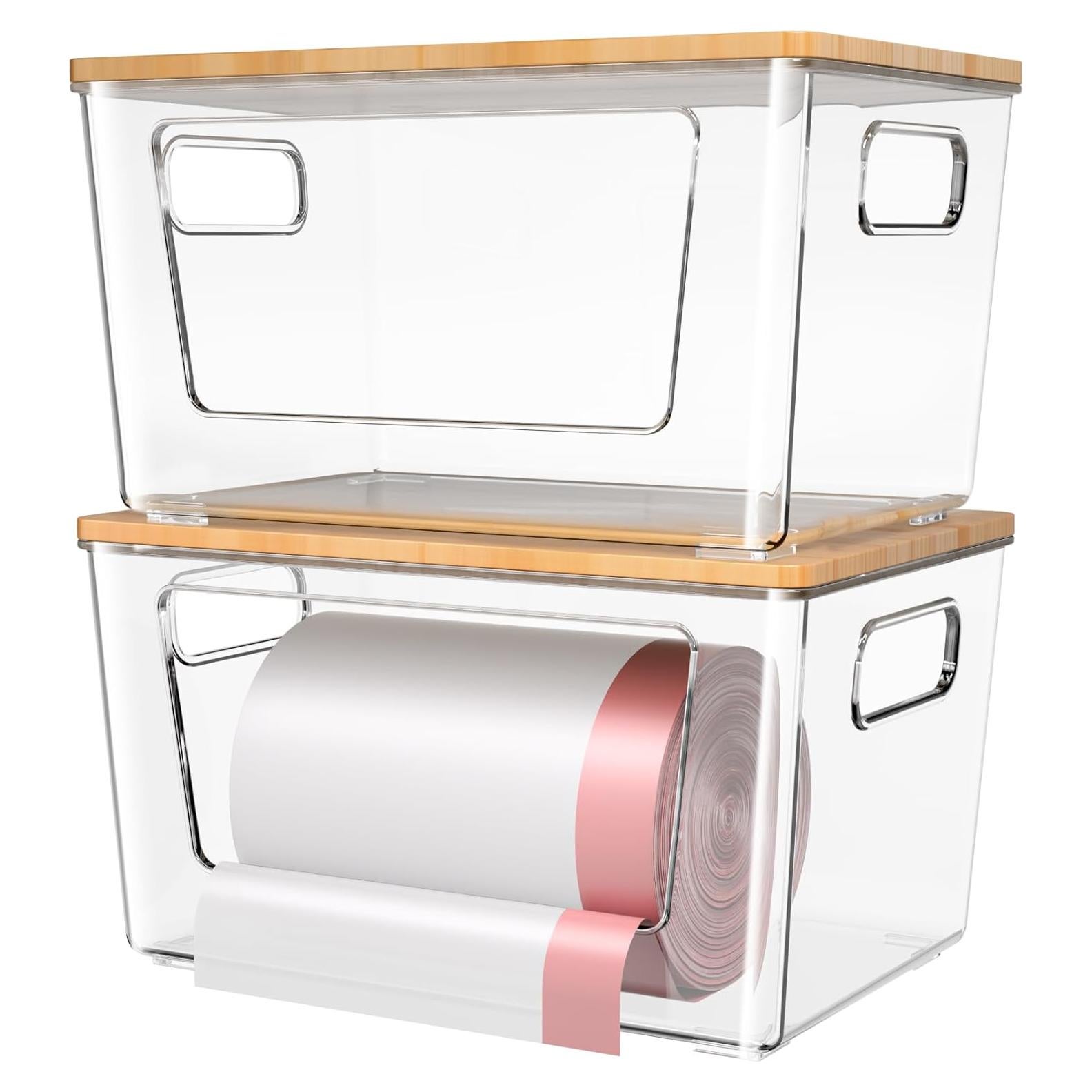 Soporte para Bolsas de Basura SPOSPO 2 Paquetes 49.2L a 124.9L