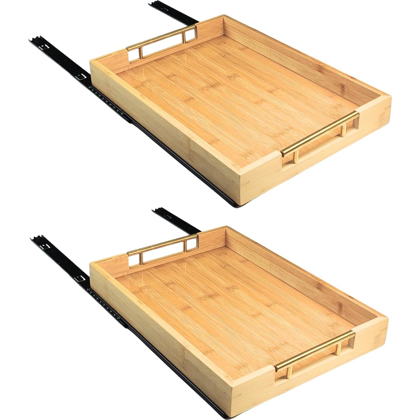 Organizador de Gabinete Extraíble Beyeutao 2 Piezas 40.64x30.48cm