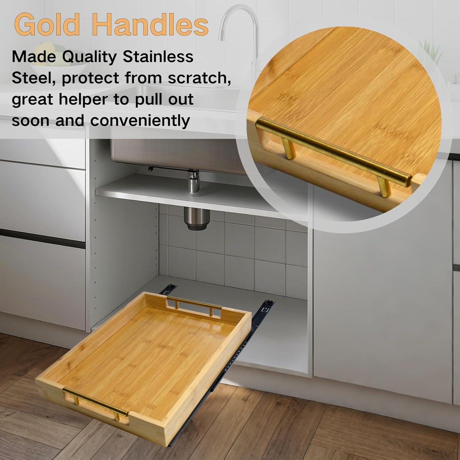 Organizador de Gabinete Extraíble Beyeutao 2 Piezas 40.64x30.48cm