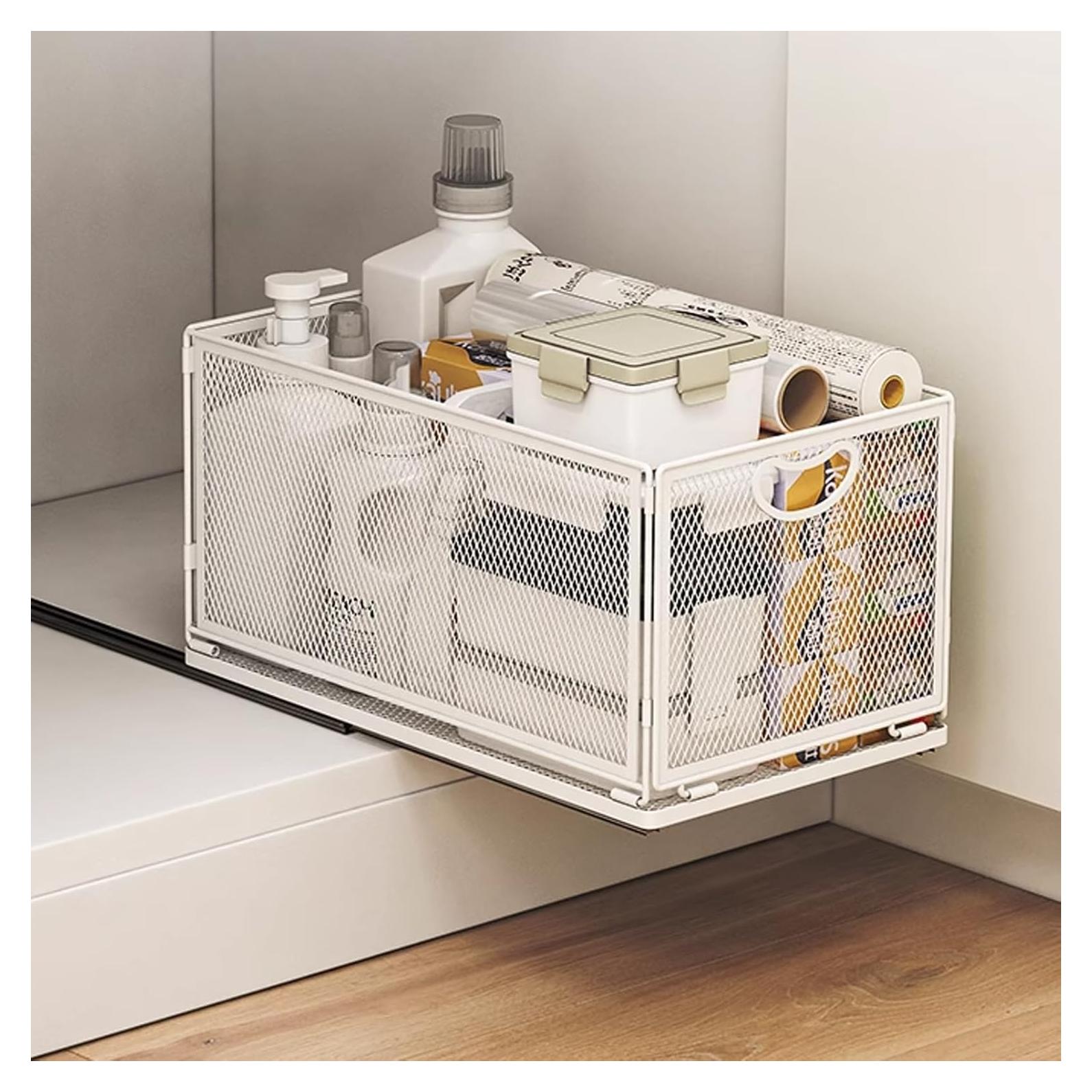 Organizador de Gabinete Extraíble ZHOHO TANT 24.4x30cm Blanco