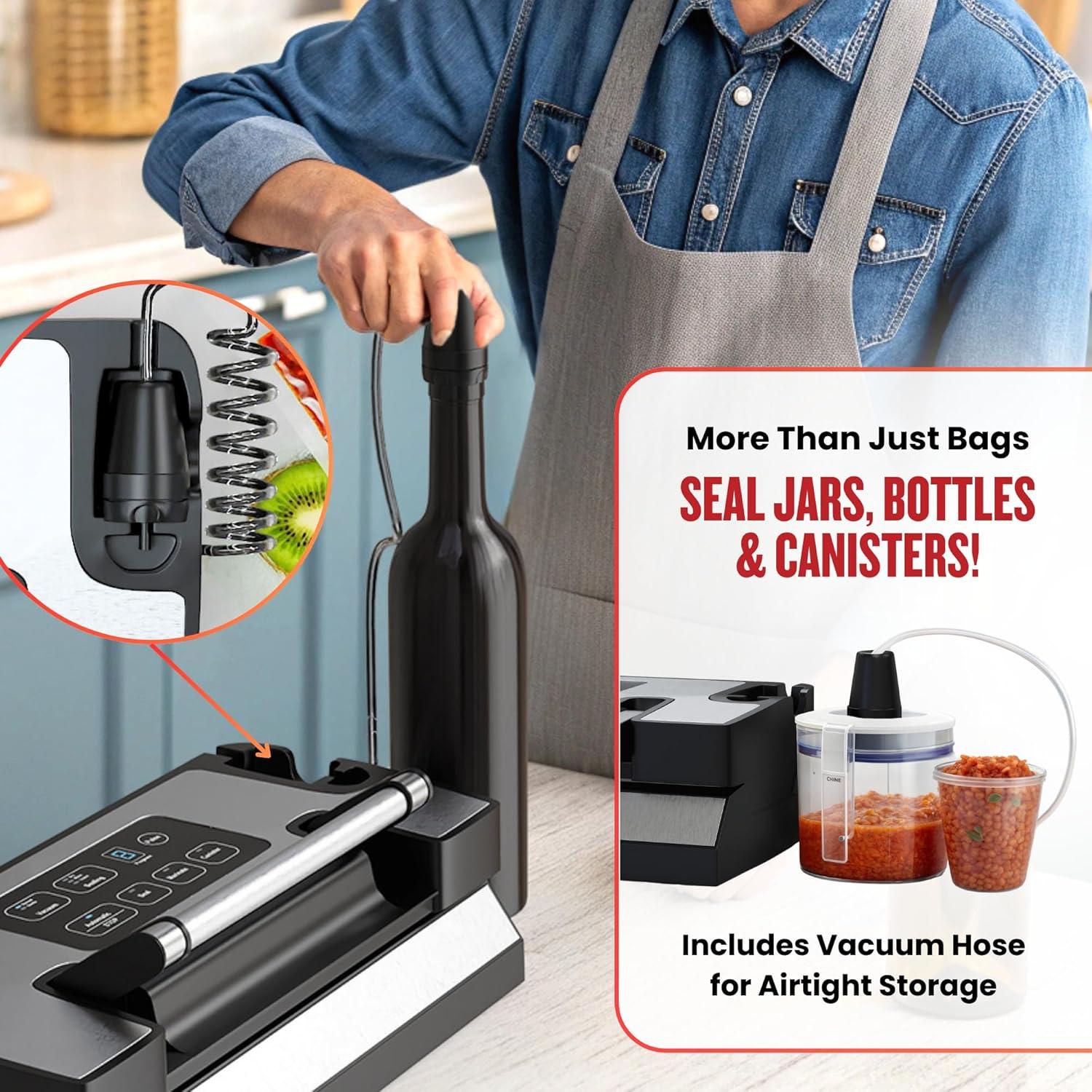 Máquina de Sellado al Vacío Magic Mill MVS-5185 Acero Inoxidable