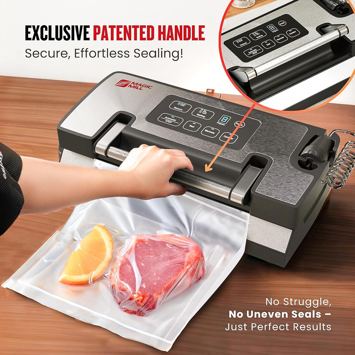 Máquina de Sellado al Vacío Magic Mill MVS-5185 Acero Inoxidable