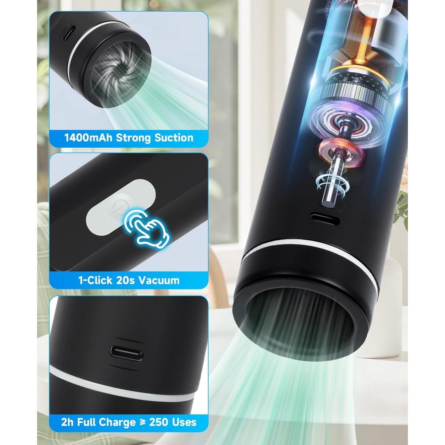 Sellador de Vacío Manual Aquatrend con 30 Bolsas Reutilizables