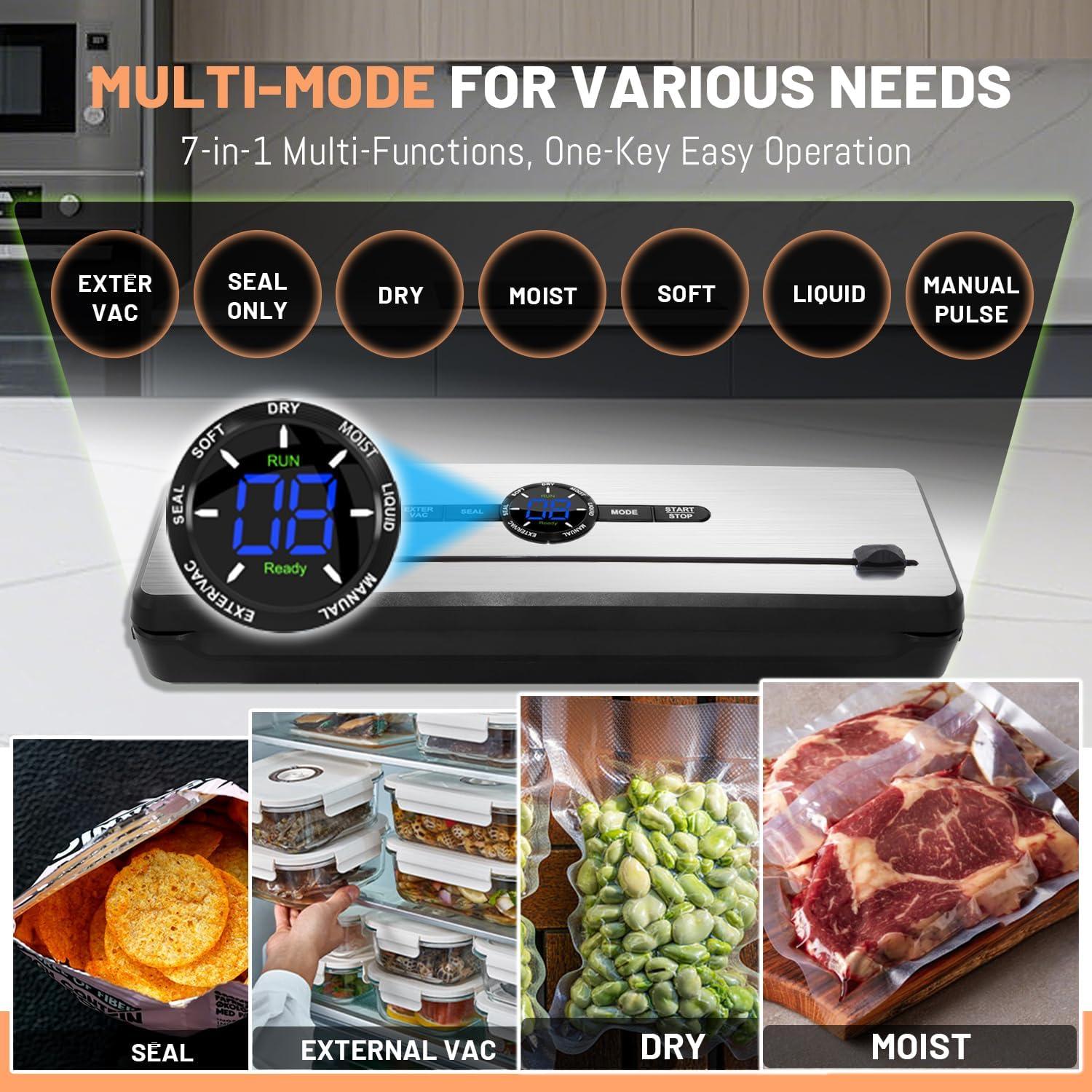 Selladora al Vacío VNIMTI JHNIT-VS-2505075P01 70Kpa Doble Sello