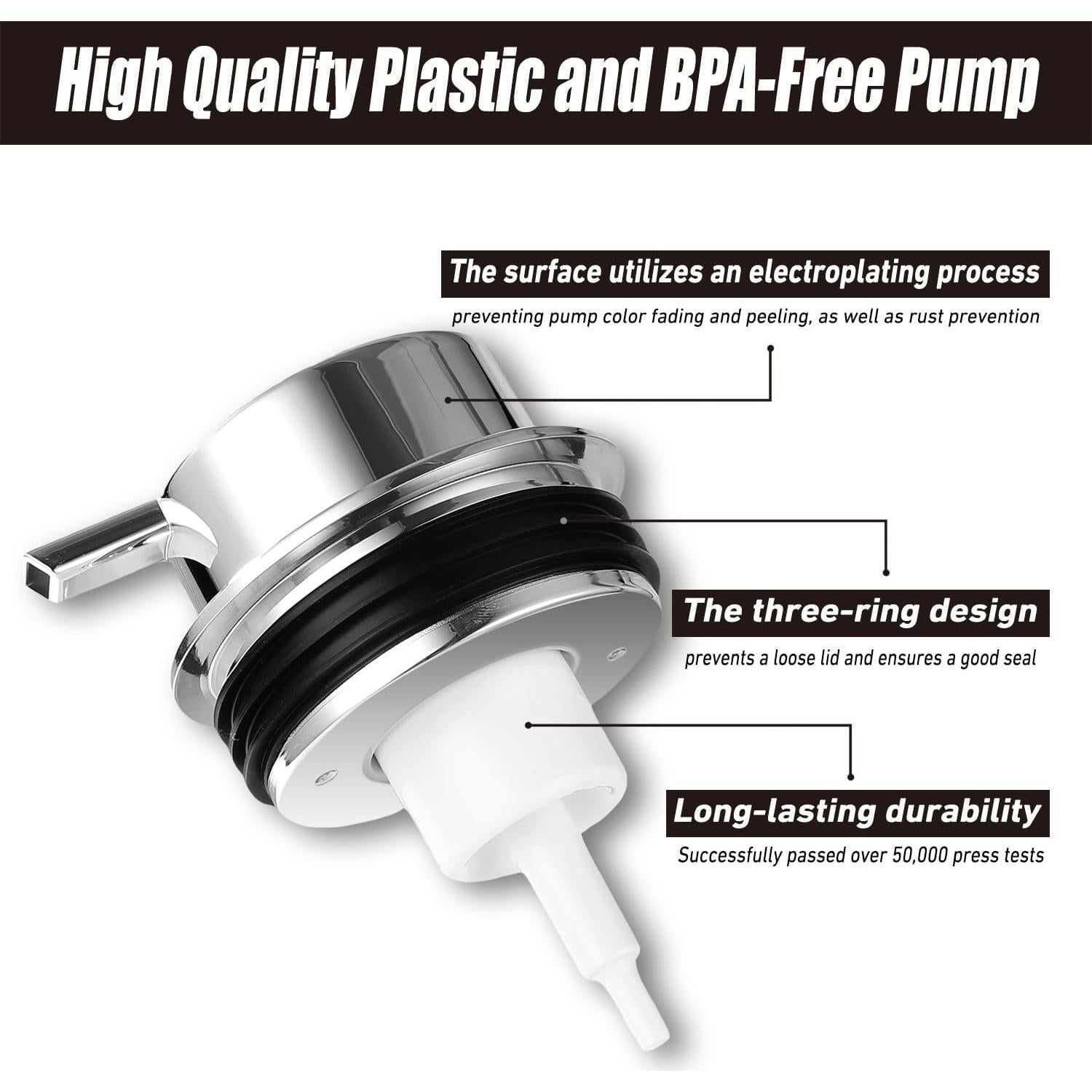 Dispensador de Jabón Espumoso Malachi de Vidrio 1850ml