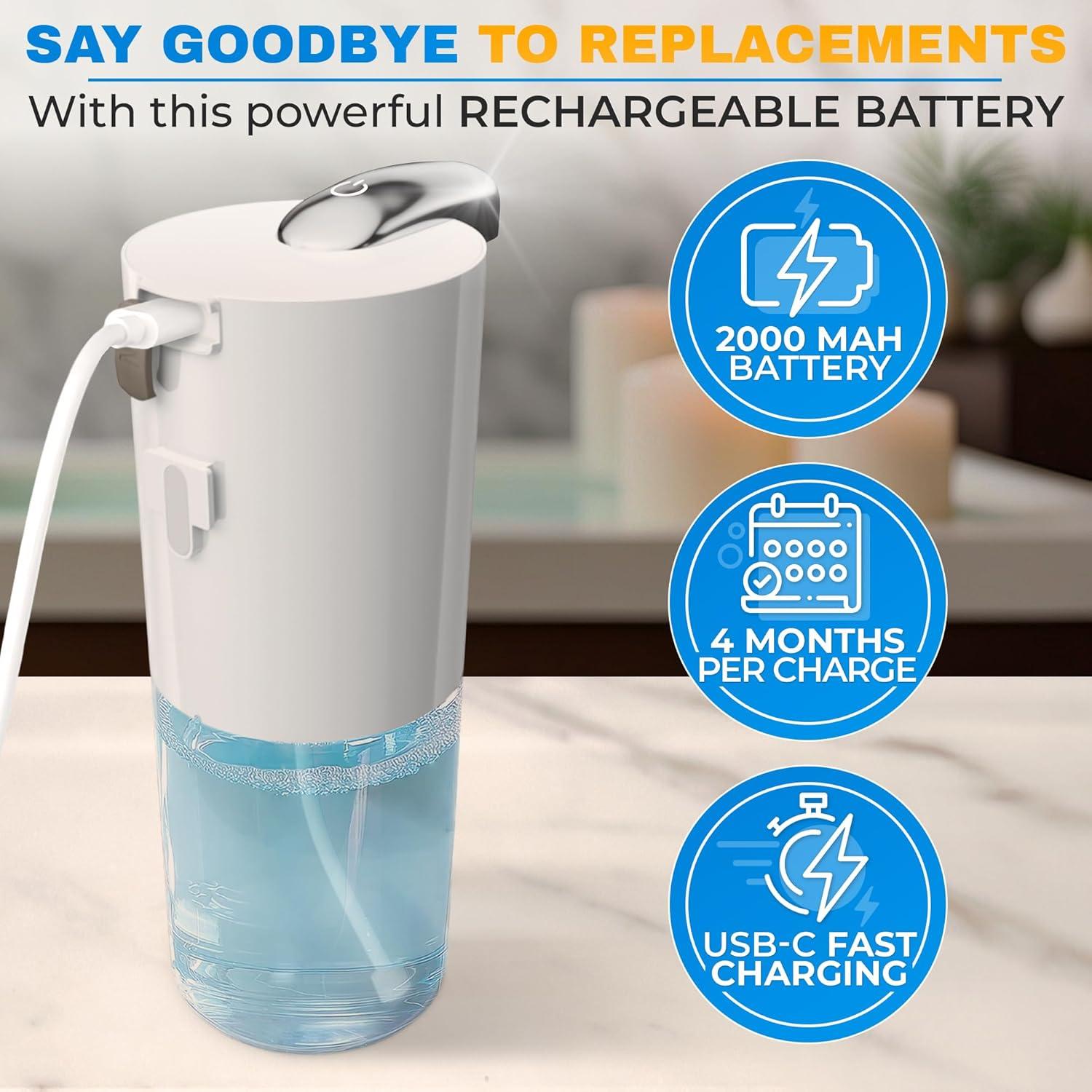 Dispensador de Jabón Automático BURIUS 399.5 ml Sin Contacto