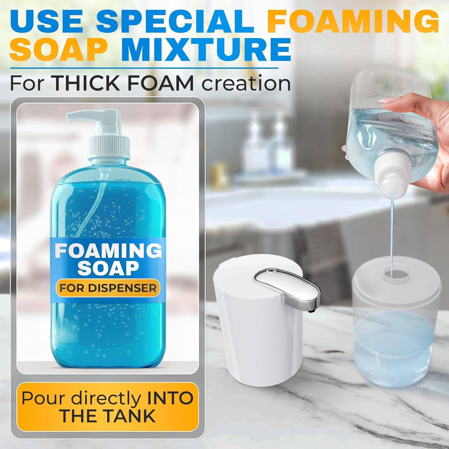 Dispensador de Jabón Automático BURIUS 399.5 ml Sin Contacto