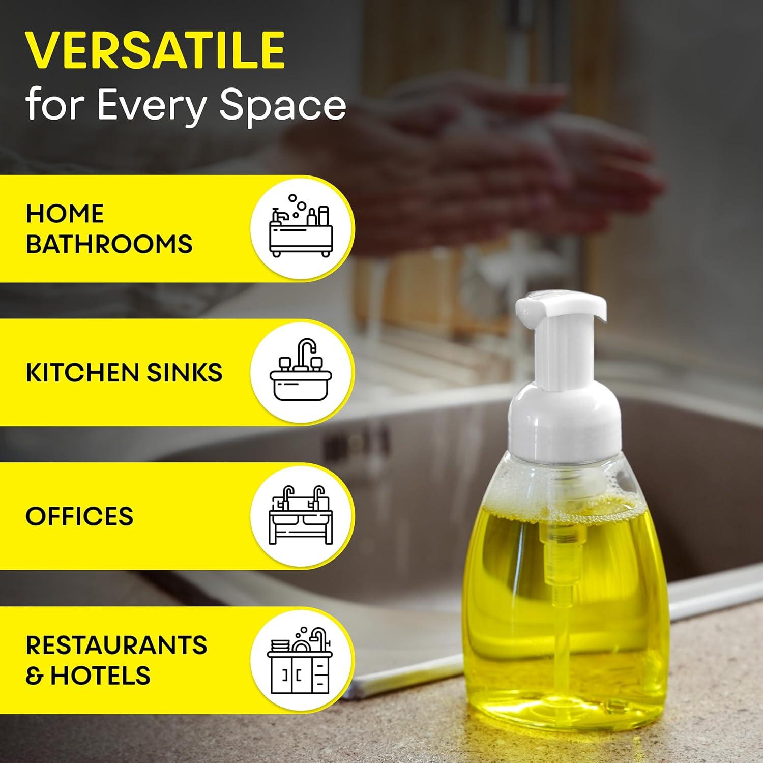 Botellas Dispensador de Jabón Espumoso BRIGHTFROM 250ml - Paquete de 2