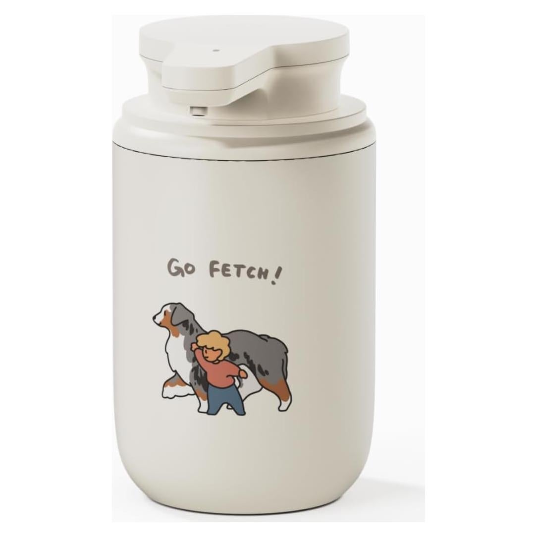 Dispensador de Jabón Automático Mooas Happy Buddy Marfil