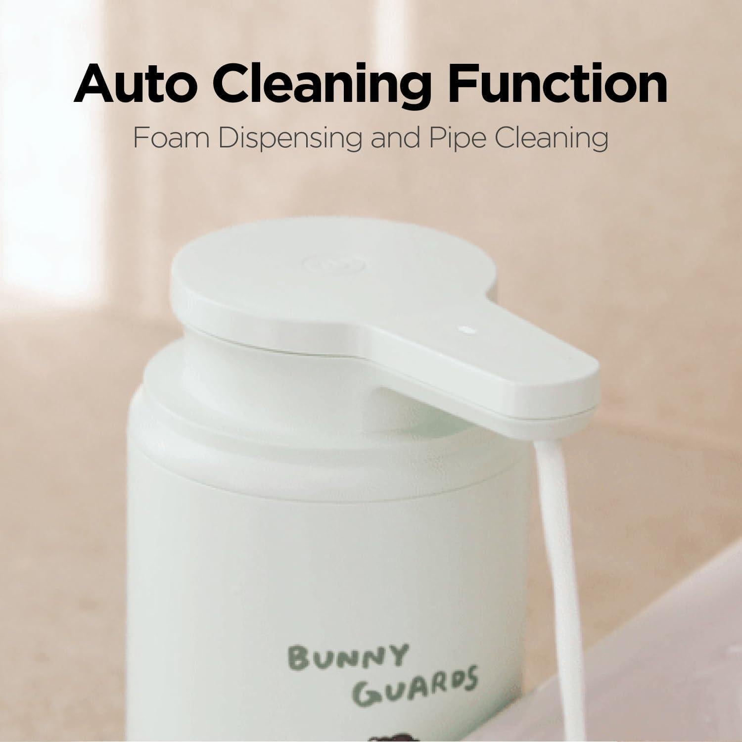 Dispensador de Jabón Automático Mooas Happy Buddy Marfil