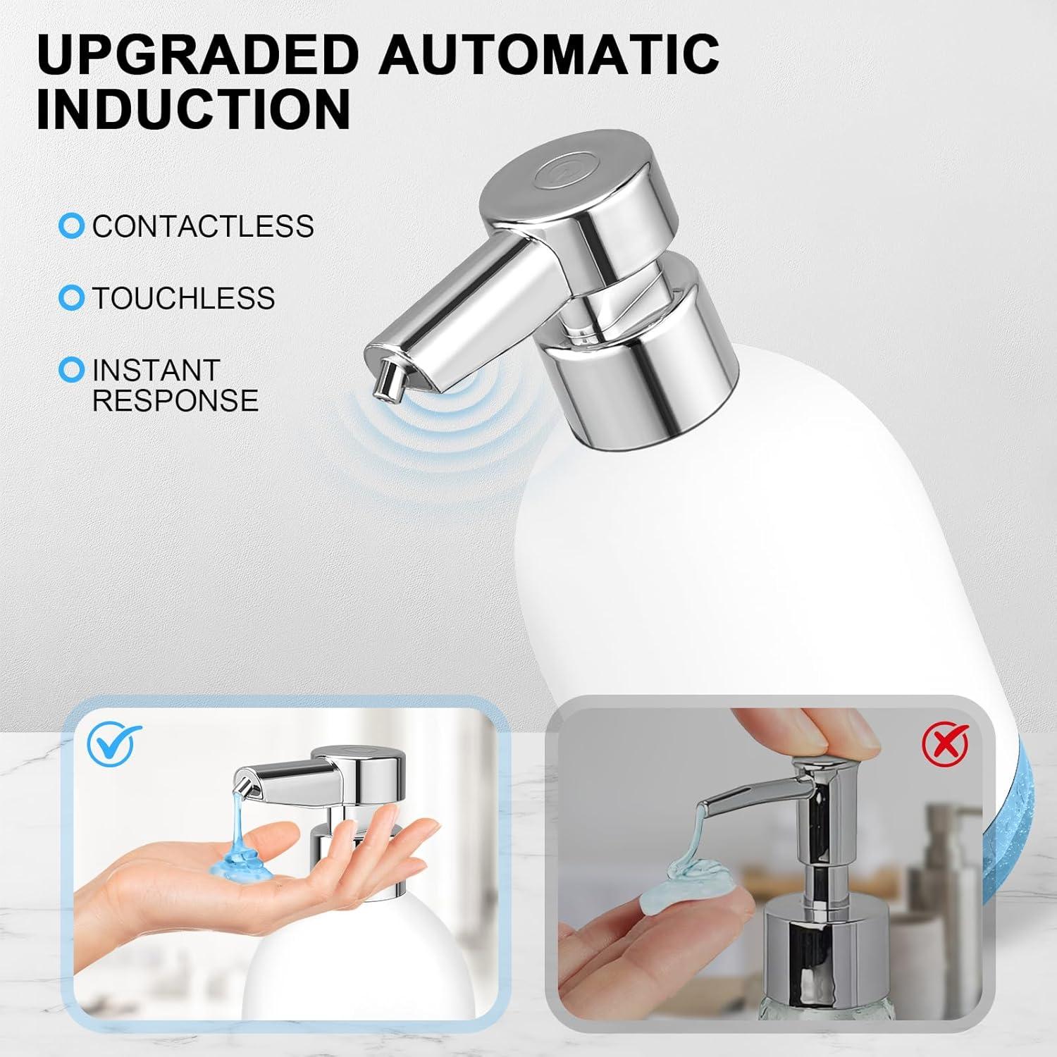 Dispensador Automático de Jabón Líquido Blancel 320ml Blanco