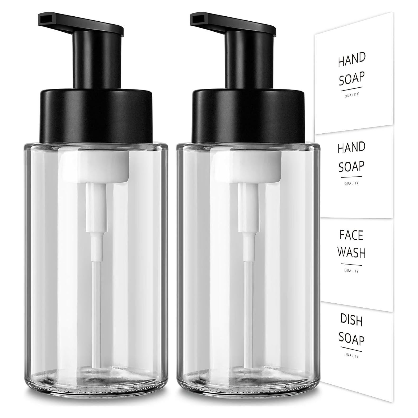 Dispensador de Jabón Espumoso RYTOXILO 300ml 2 Paquete Vidrio
