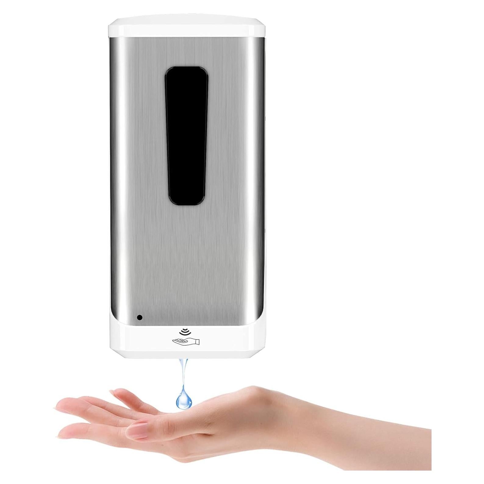 Dispensador Automático de Desinfectante Jewaytec 1000ml Acero Inoxidable