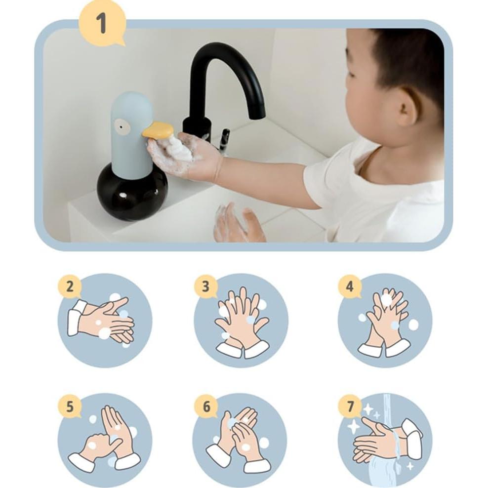 Dispensador de Jabón Espumoso Automático Ipalmay 400ml Amarillo