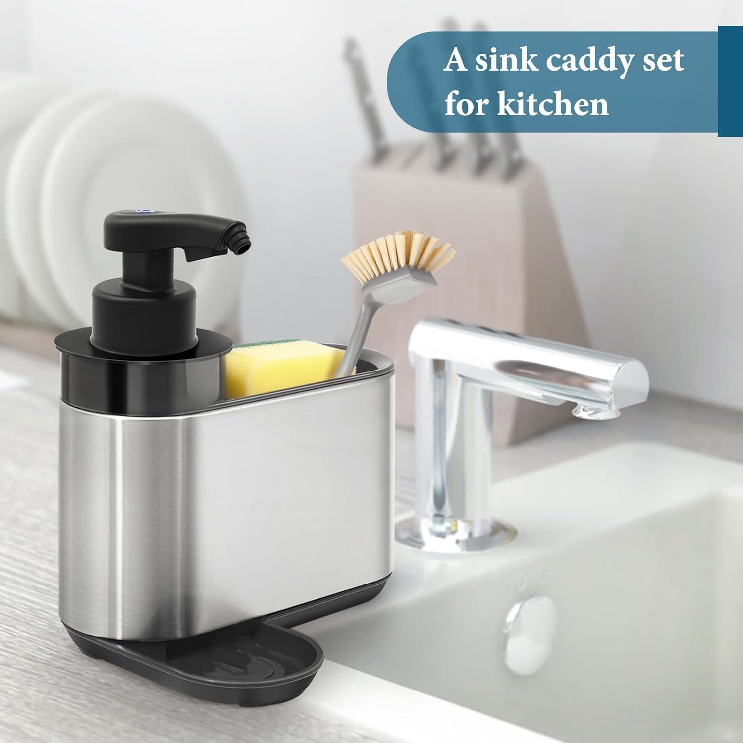 Dispensador de Jabón Espumoso Automático LAOPAO 250ml Acero Inoxidable