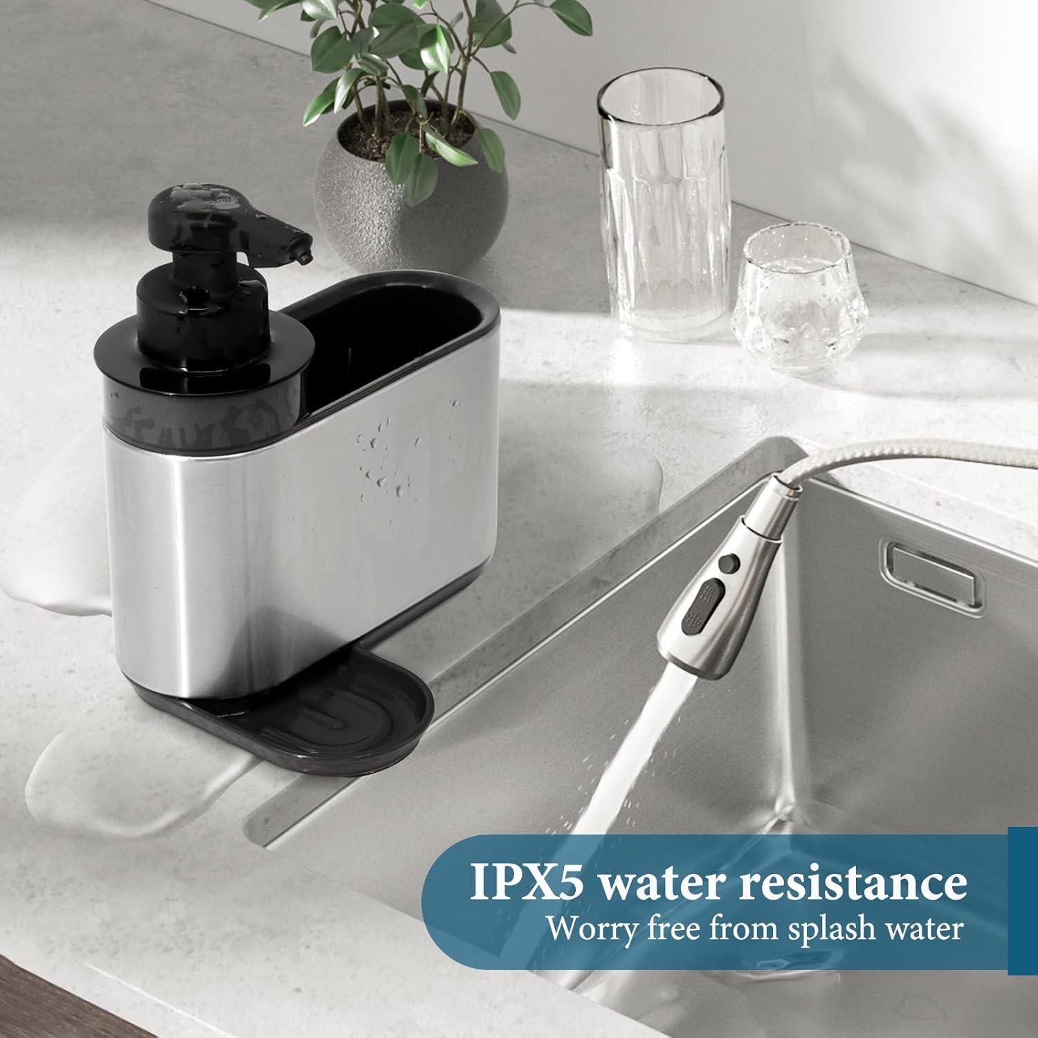 Dispensador de Jabón Espumoso Automático LAOPAO 250ml Acero Inoxidable