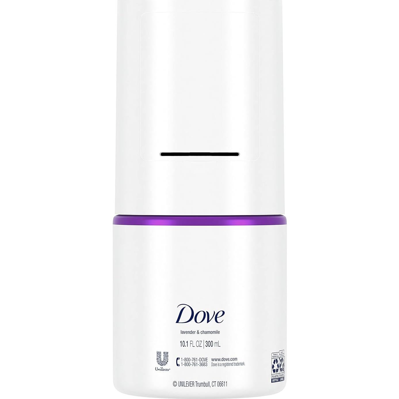 Dispensador Automático de Jabón de Manos Dove 300ml Lavanda