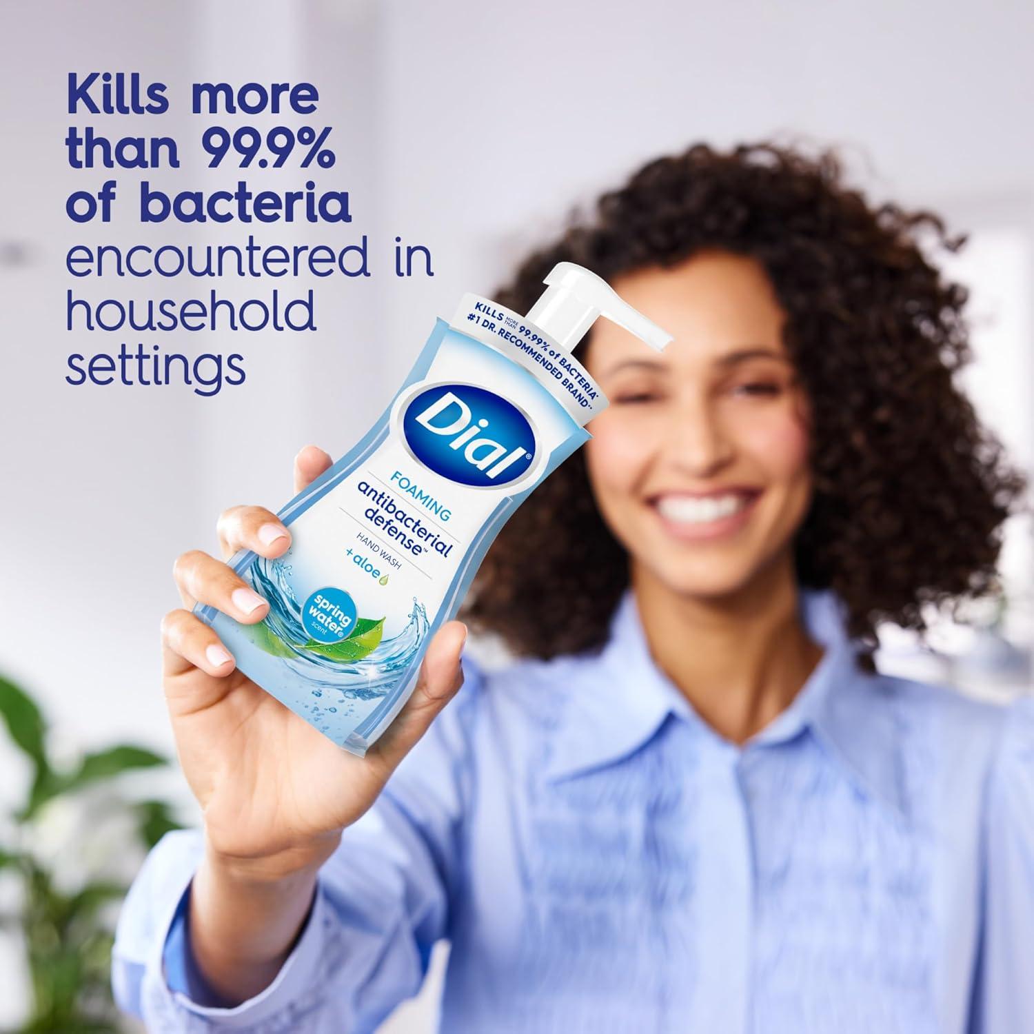 Jabón de Manos Espumoso Antibacteriano Dial 1.47 kg Agua de Primavera