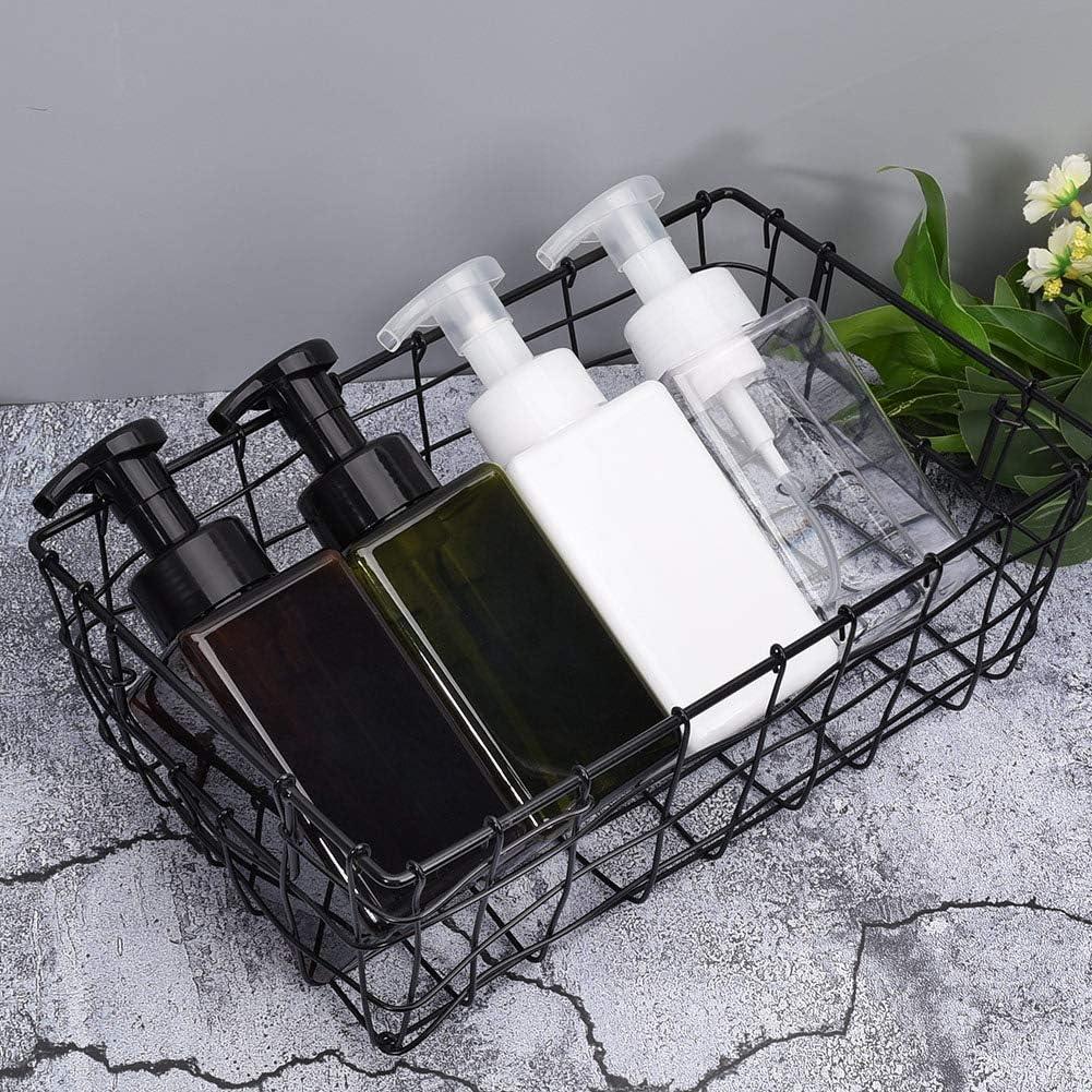 Dispensador de Jabón Espumoso UUJOLY 450ml Recargable Ámbar - 2 Pcs