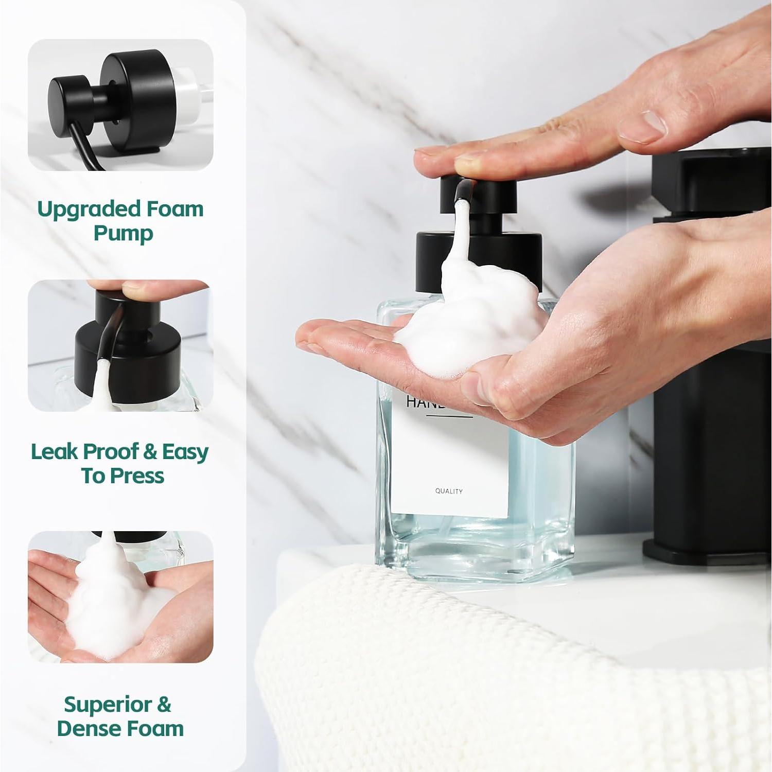 Dispensador de Jabón Espumoso ALPIRIRAL 350ml Juego 2 Pcs