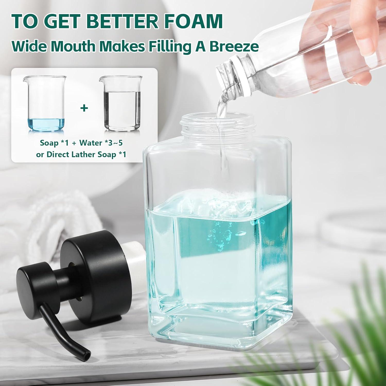 Dispensador de Jabón Espumoso ALPIRIRAL 350ml Juego 2 Pcs