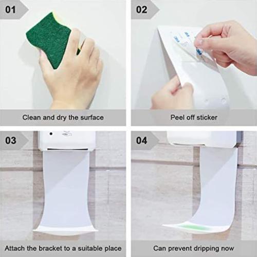 Bandeja de Goteo para Dispensador de Jabón ZZBD - 2 Piezas