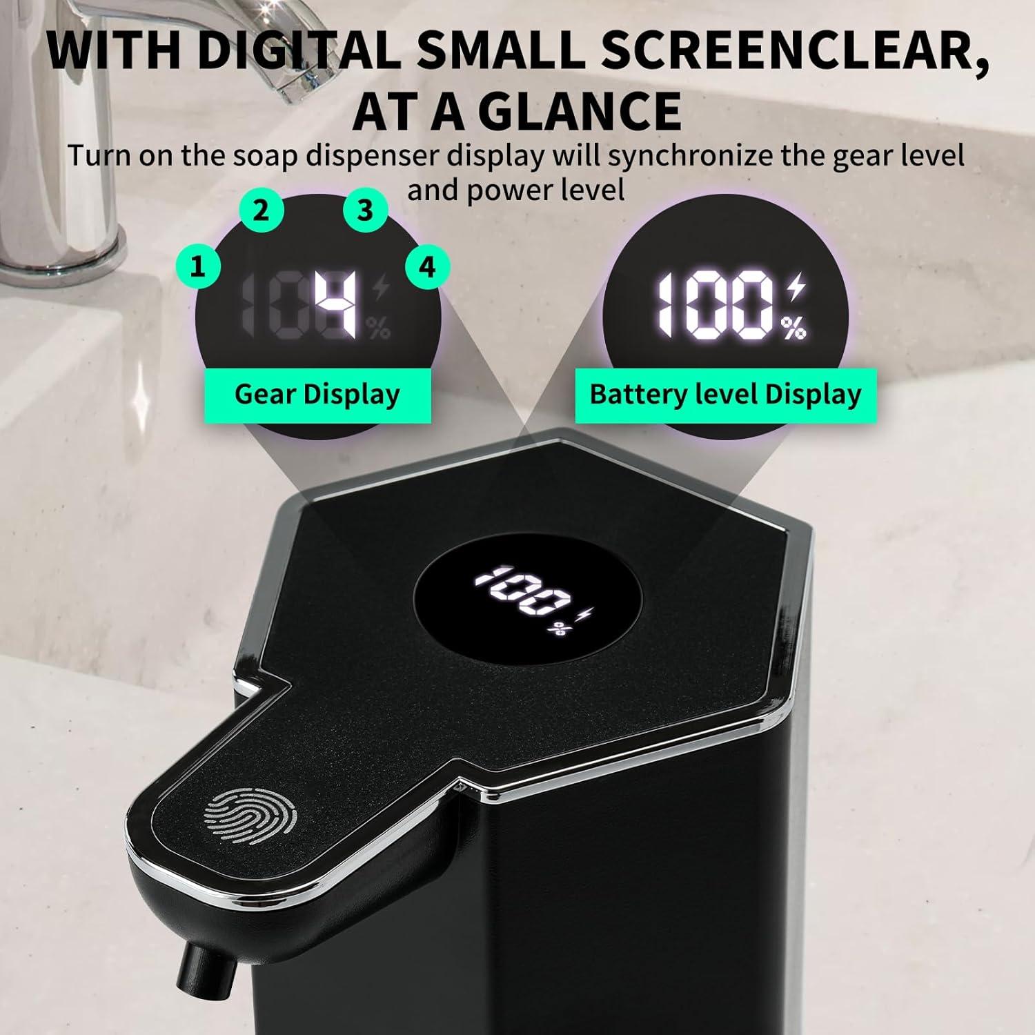 Dispensador Automático de Jabón Espumoso Widjbd 420ml USB