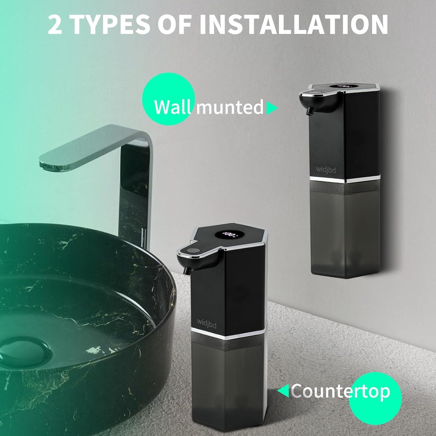 Dispensador Automático de Jabón Espumoso Widjbd 420ml USB