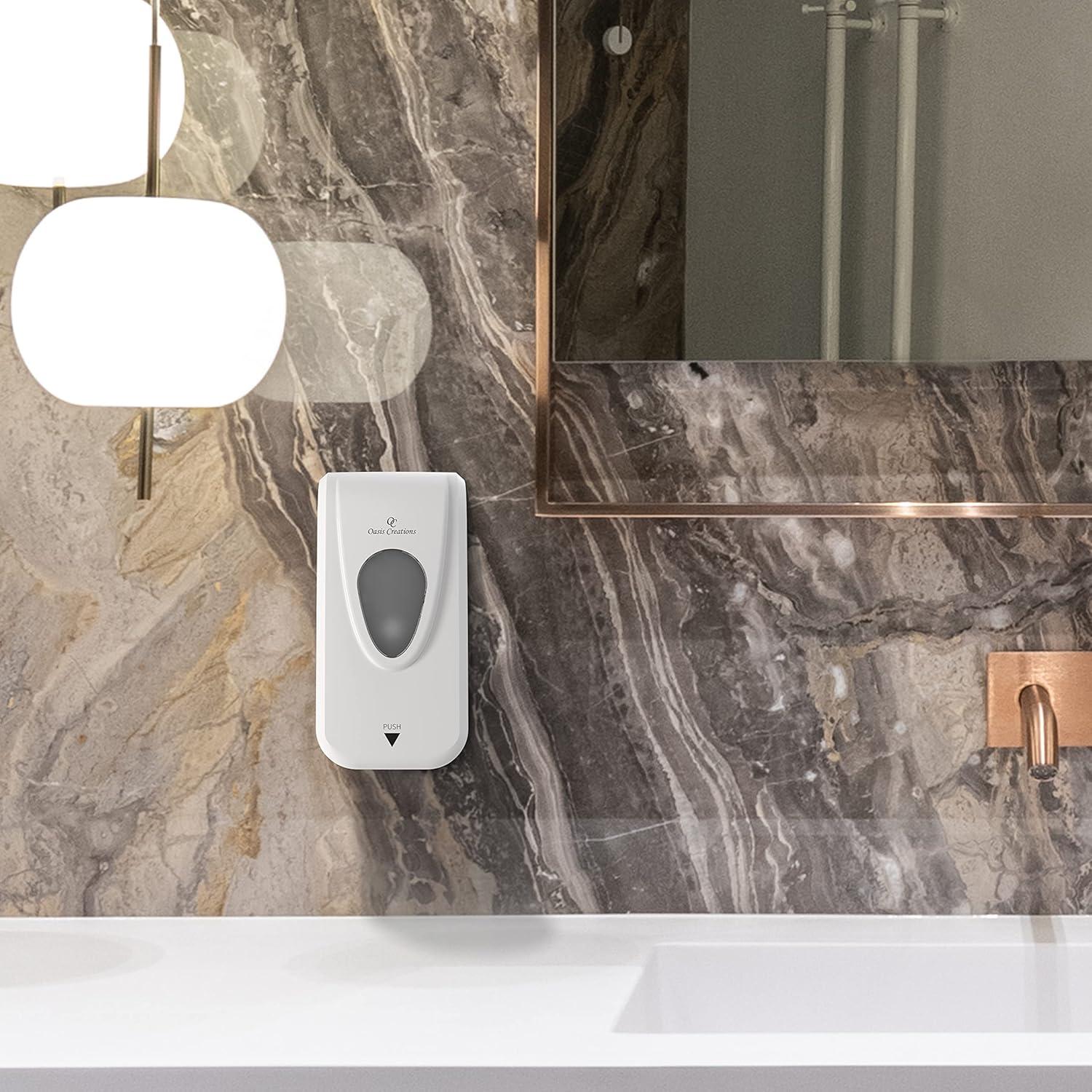 Dispensador Manual de Jabón Oasis Creations 1000ml Blanco