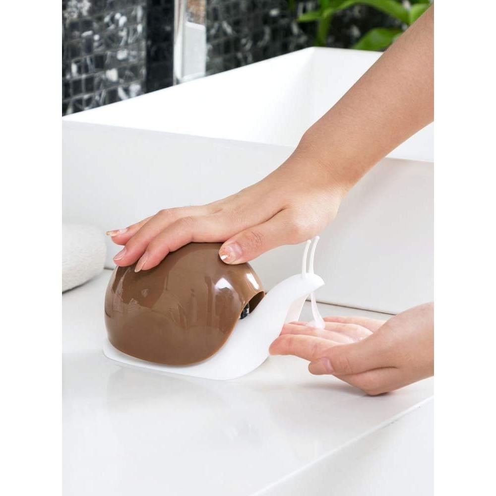 Dispensador de Jabón Caracol TabEnter 120ml Blanco