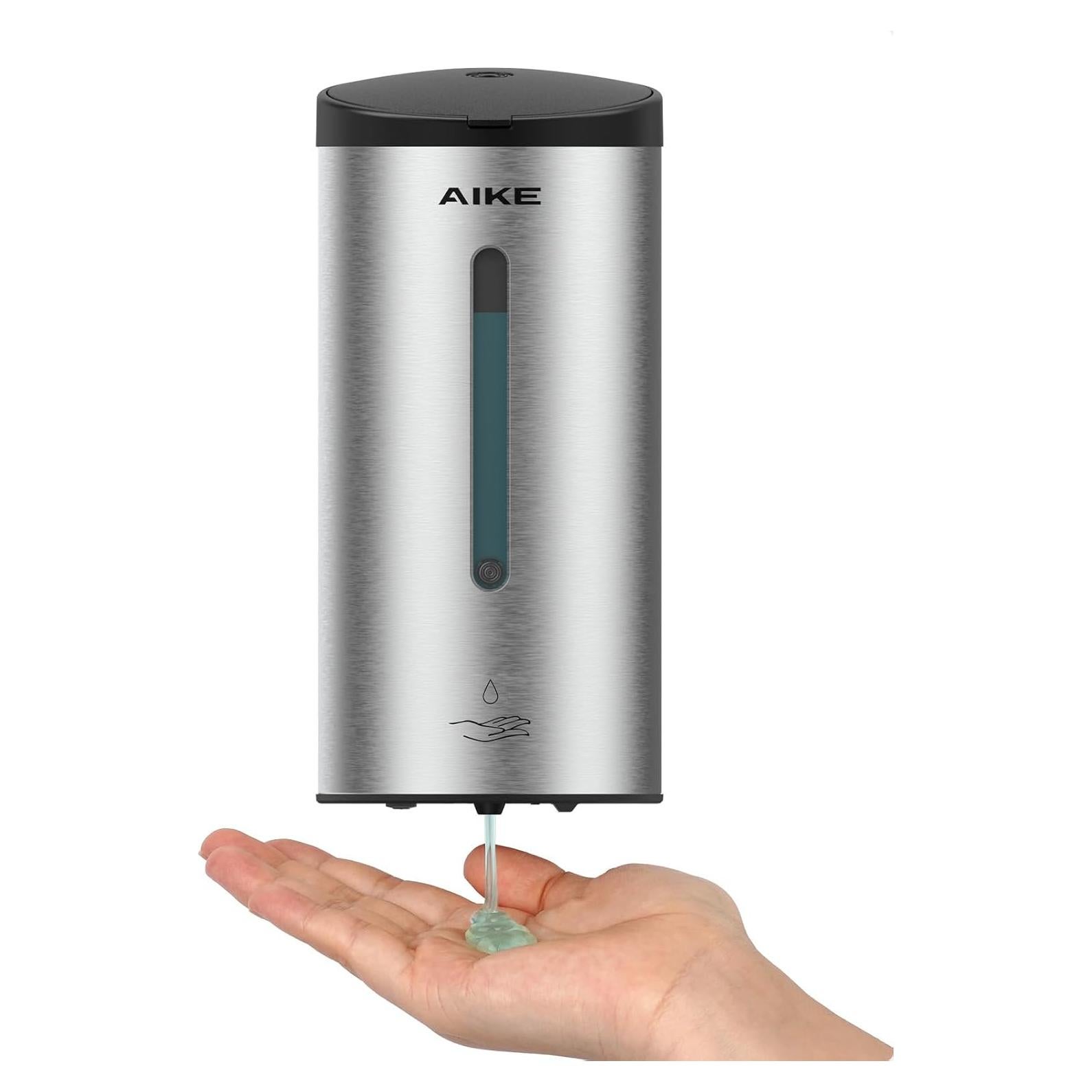 Dispensador de Jabón Automático AIKE AK1205 Acero Inoxidable 700ml