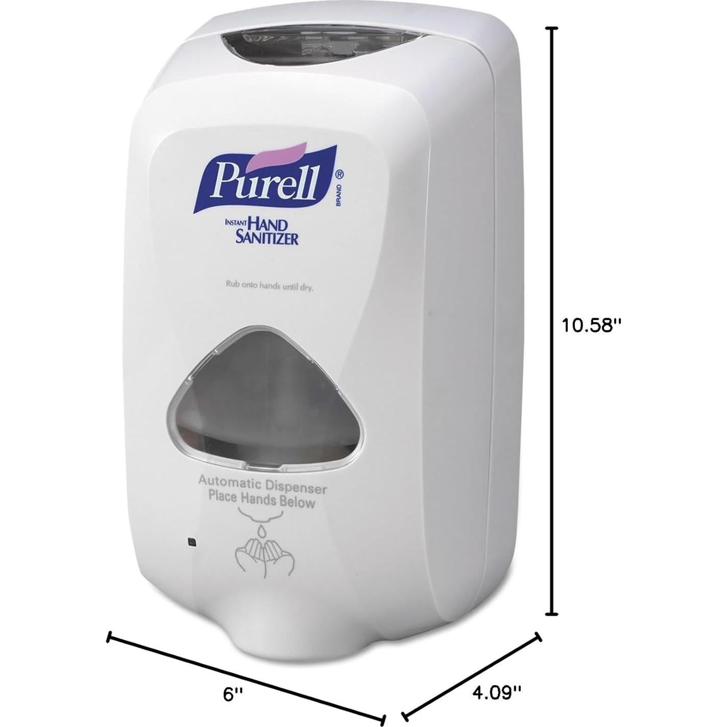 Dispensador de desinfectante Purell TFX sin contacto 1200 mL