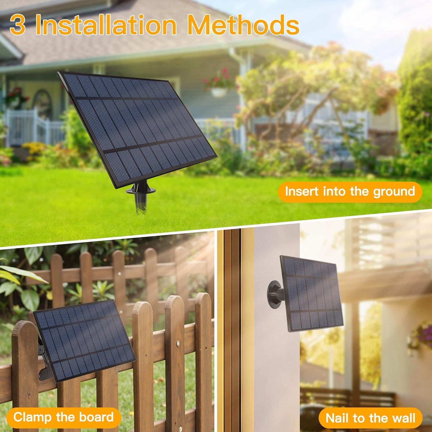 Luces Solares de Cadena Ollny 18.3M con Control Remoto y 25 LEDs