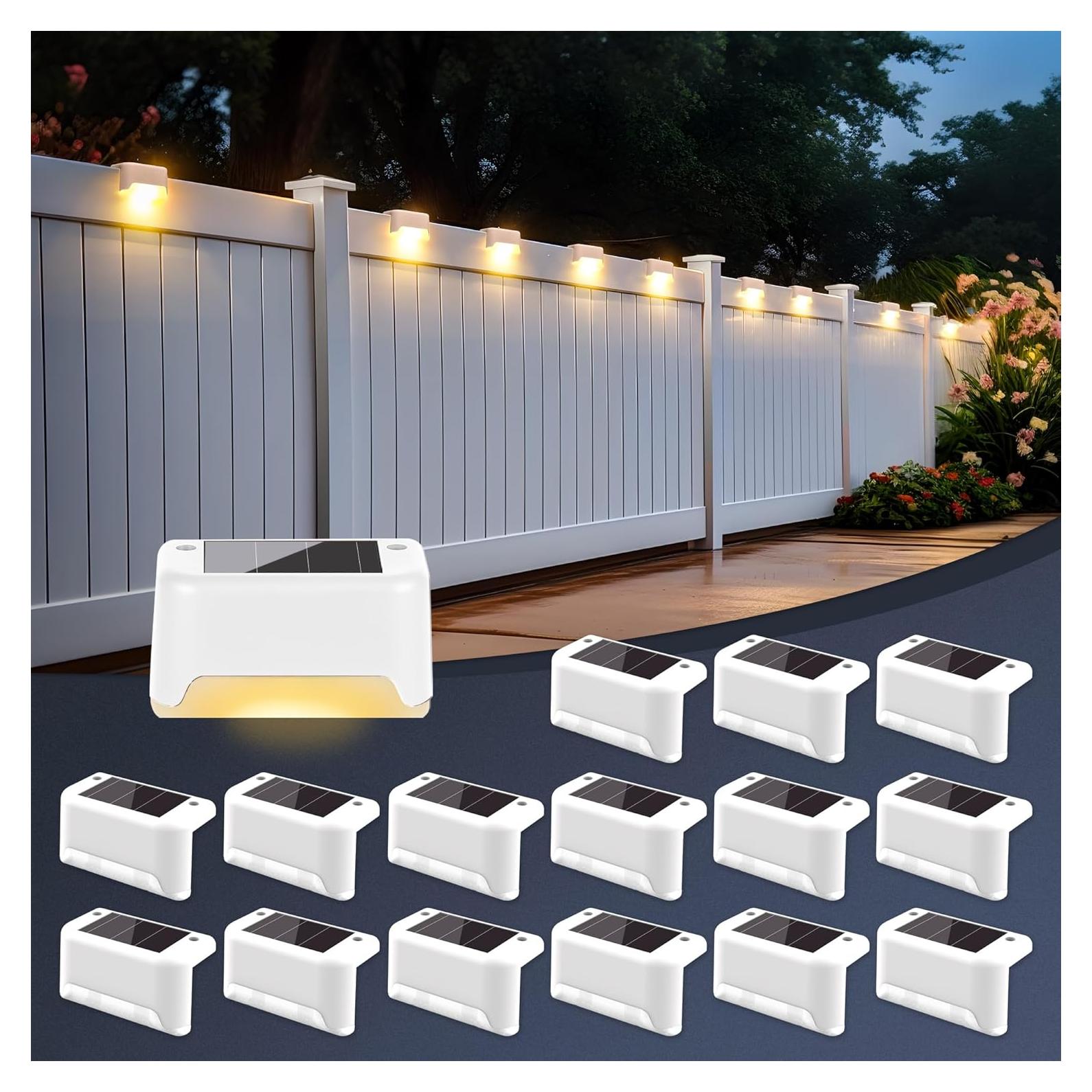 Luz Solar LED Impermeable SOLPEX 16 Unidades Blanco Cálido